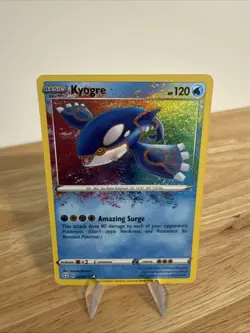 Pokemon TCG Kyogre Shining Fates Holo Card 021/072 Amazing Rare - Image 1