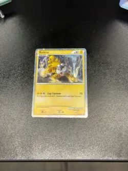 Pokemon TCG Raikou HGSS19 Black Star Promo Holo Card Near Mint 2010 - Image 3