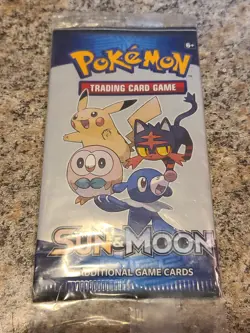 Pokemon TCG - Sun & Moon Pack - 3 Cards *SEALED* Sealed Pokemon Cards (Y8) - Image 2
