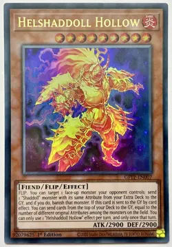 GFTP-EN006 Helshaddoll Hollow - Ultra Rare 1st Edition Near Mint YuGiOh Card - Image 1