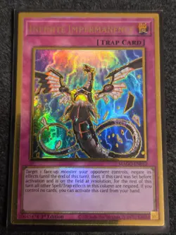 Infinite Impermanence Premium Gold Rare MAGO-EN052 NM Yugioh Card TCG - Image 1