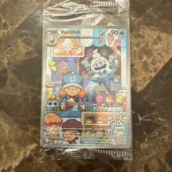 Pokemon TCG Sealed Holiday Stamped Vanillish 190/182 - Paradox Rift Card - Image 1