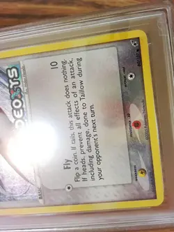 Taillow 80/107 EX DEOXYS Reverse Holo Graded Pokemon Card - PSA 8 - Image 3