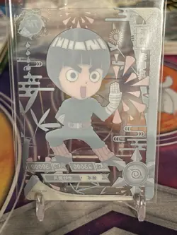 Naruto Kayou CCG - Rock Lee TR-034 - Tier 3 Exclusive Trading Card - NM - Image 2