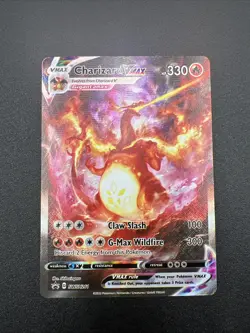 Charizard VMax Sword Shield UPC Holo Promo Pokemon Card swsh261 - Image 1