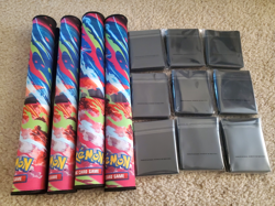 Phantasmal Flames playmats, mixed card sleeves, play dices and coins - Image 2