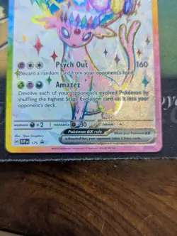 Pokemon Espeon ex SVP176 Scarlet & Violet Promo Holo 280HP EX Card - Image 3