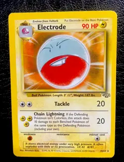 Electrode - NM Non Holo Rare - Vintage 18/64 English Jungle Pokemon Card Mint * - Image 2