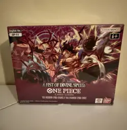 One Piece Op-11 A Fist of Divine Speed English Booster Box New Sealed 🔥! - Image 1