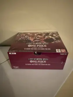One Piece Op-11 A Fist of Divine Speed English Booster Box New Sealed 🔥! - Image 2