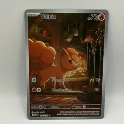 Pokemon TCG Vulpix Illustration Rare Mega Evolutions #138/132 NM/M Card - Image 1