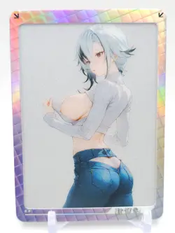 Dimensional Roaming - Anime Waifu ER Card - Arlecchino - NUMBERED 28/40 - Image 1