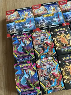 Lot Of 20 EMPTY Pokemon Booster Bundle Boxes No Packs No Cards - Image 2