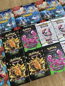 Lot Of 20 EMPTY Pokemon Booster Bundle Boxes No Packs No Cards - Image 3
