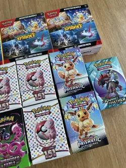 Lot Of 20 EMPTY Pokemon Booster Bundle Boxes No Packs No Cards - Image 4