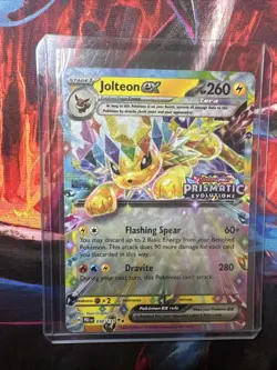 Jolteon ex - (Prismatic Evolutions Stamp) 030/131 Miscellaneous Cards Holo - Image 2