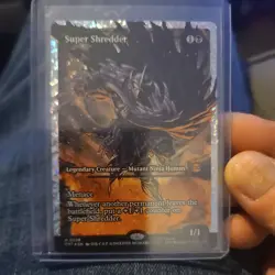 MTG Super Shredder |Fracture Foil| ENGLISH Showcase | TMNT x1 - Image 1