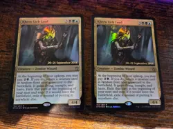 Kheru Lich Lord Promo x 2 Khans of Tarkir Magic: The Gathering - Image 1
