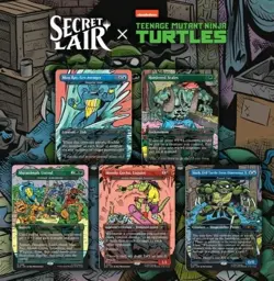 Secret Lair The Mighty Mutanimals Non Foil TMNT MTG SLD - Image 2