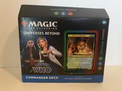 Universes Beyond Doctor Who Commander Deck Paradox Power MTG Magic Doctor 12 13 - Image 1