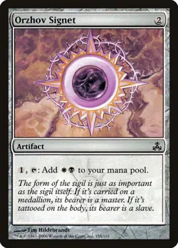 MTG Orzhov Signet ** Guildpact ** English (NM) - Image 1