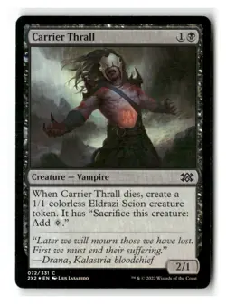 Carrier Thrall 72 Common Double Masters 2022 Magic: The Gathering Foil LP - Image 1