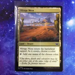 Mirage Mesa - Foil x1 - Outlaws of Thunder Junction - 0262 English - Outlaws - Image 1