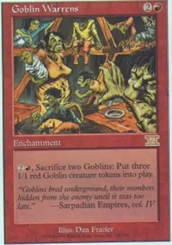 1x Goblin Warrens Heavy Play MTG Magic - Kid Icarus - - Image 1