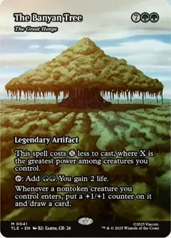 The Banyan Tree - The Great Henge - Borderless Avatar the Last Airbender - NM - Image 1