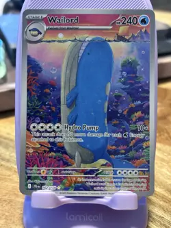Pokemon TCG SV-Journey Together Wailord #162/159 Near Mint English - Image 1