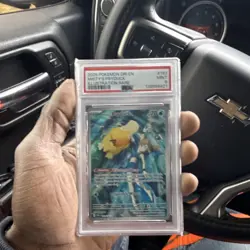 Pokemon Misty's Psyduck 2025 Illustration Rare PSA 9 Water Type Card #193 - Image 1