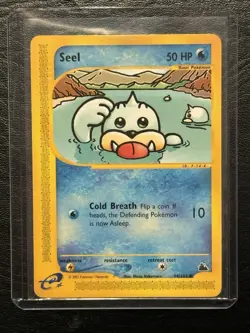 Pokemon Seel 94/144 Skyridge Card 2003 E-Reader Series WOTC Rare Non Holo - Image 1