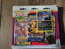 Pokemon TCG XY Blister Set Roaring Skies Evolutions Steam Siege Booster Packs - Image 1
