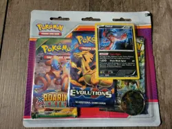 Pokemon TCG XY Blister Set Roaring Skies Evolutions Steam Siege Booster Packs - Image 2