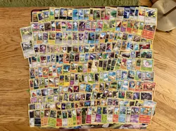 Pokemon Mid Era Bulk Lot 200+ Cards Common Uncommon Reverse Holos XY Black/White - Image 1