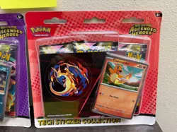 Set of 2-Pokemon TCG Ascended Heroes Tech Sticker Collection Charmander + Gastly - Image 3