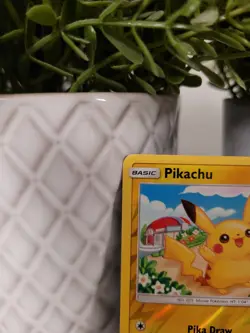 2017 Near Mint Pikachu Crimson Invasion Reverse Holo Pokemon 30/111 - Image 3