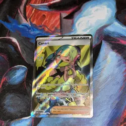 Pokemon TCG Trainer Canari 257/217 Full Art Ultra Rare Holo Ascended Heroes - Image 3