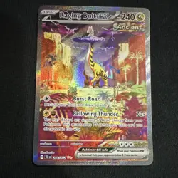 Pokemon Raging Bolt ex 208/162 SV05 Special Illustration Rare Holo 240 HP - Image 1