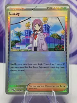Lacey 114/131 (Poke Ball Pattern) SV: Prismatic Evolutions NM - Image 1