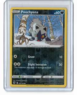 Poochyena Reverse Holo 95/189 Pokemon TCG: Astral Radiance Near Mint (NM) Common - Image 1