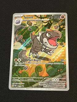 Pokemon TCG Mega Evolution Promo 070 Tyrunt Illustration Rare - NM - Image 1