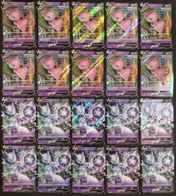Mew Mewtwo V Pokemon TCG S-Chinese CS5aC 033/127 048/132 RR Lot*20 NE40 - Image 1