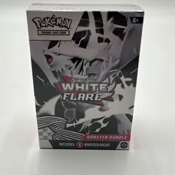 Pokemon Scarlet & Violet White Flare Booster Bundle 6 Packs NEW SEALED - Image 1