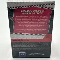 Pokemon Scarlet & Violet White Flare Booster Bundle 6 Packs NEW SEALED - Image 5