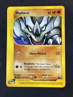 Rhyhorn 91/144 Skyridge Pokemon S26 - Image 1