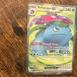 🔥Venusaur EX #182/165 Full Art HOLO 2022 Pokemon SV: Scarlet & Violet 151🔥 - Image 4