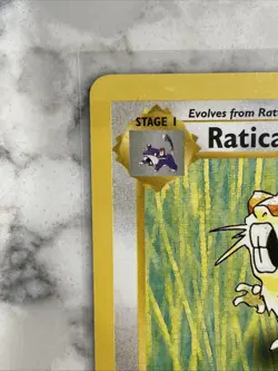 Raticate 040/102 Base Set (Shadowless) Regular Pokemon Wizards - Image 2