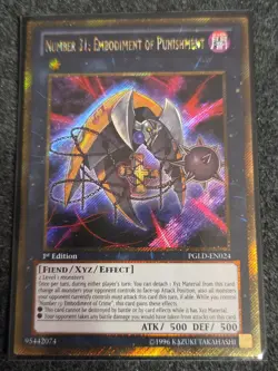 Number 31: Embodiment of Punishment PGLD-EN024 Premium Gold 1st Edition LP - Image 1