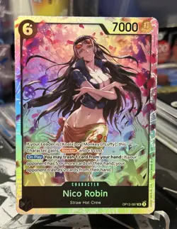 Nico Robin SR One Piece Legacy of the Master OP12-087 NM - Image 1